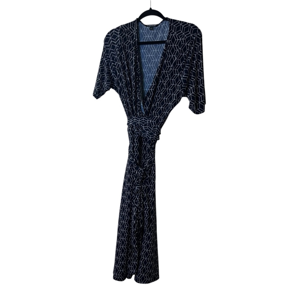 41 Hawthorn Surplice Patterned Dress Sz 2X